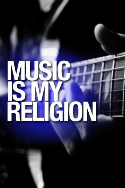 Music Is My Religion Guitar Picture